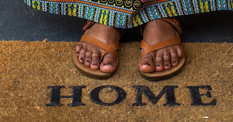 Finding home.